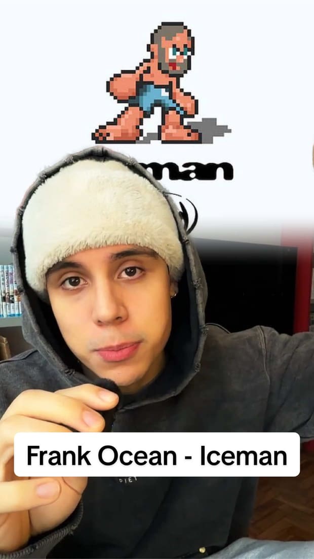 Inveja do mundo onde iceman e Look at us do Frank foram lançados