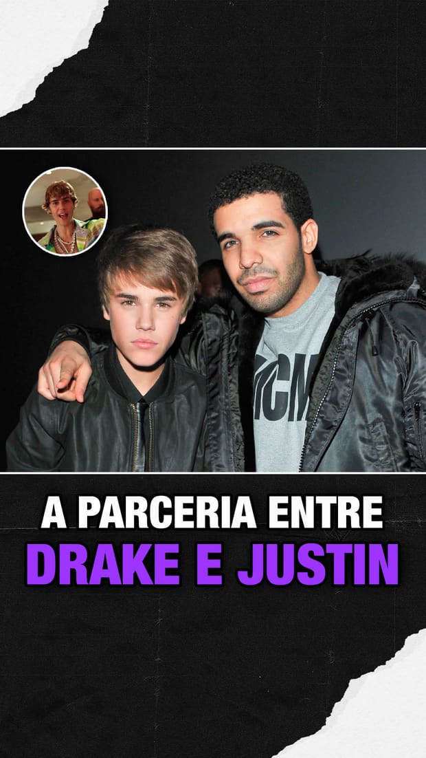 POR QUE o JUSTIN BIEBER virou O DRAKE??