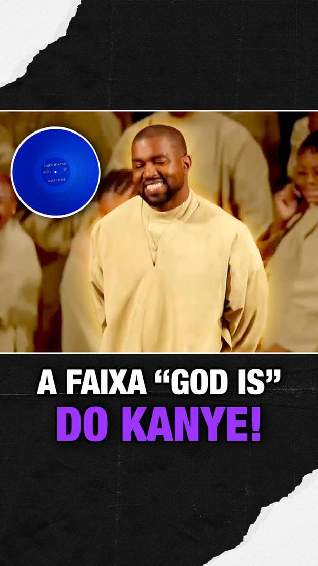 POR QUE a VOZ do KANYE FALHA em GOD IS??