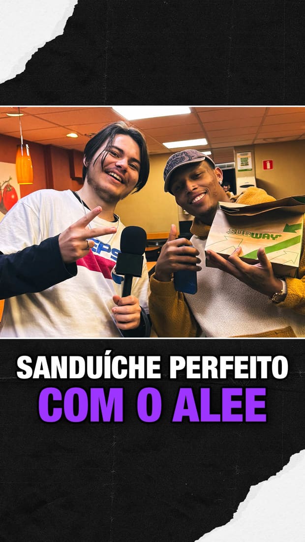 MONTANDO o SUBWAY com O ALEE